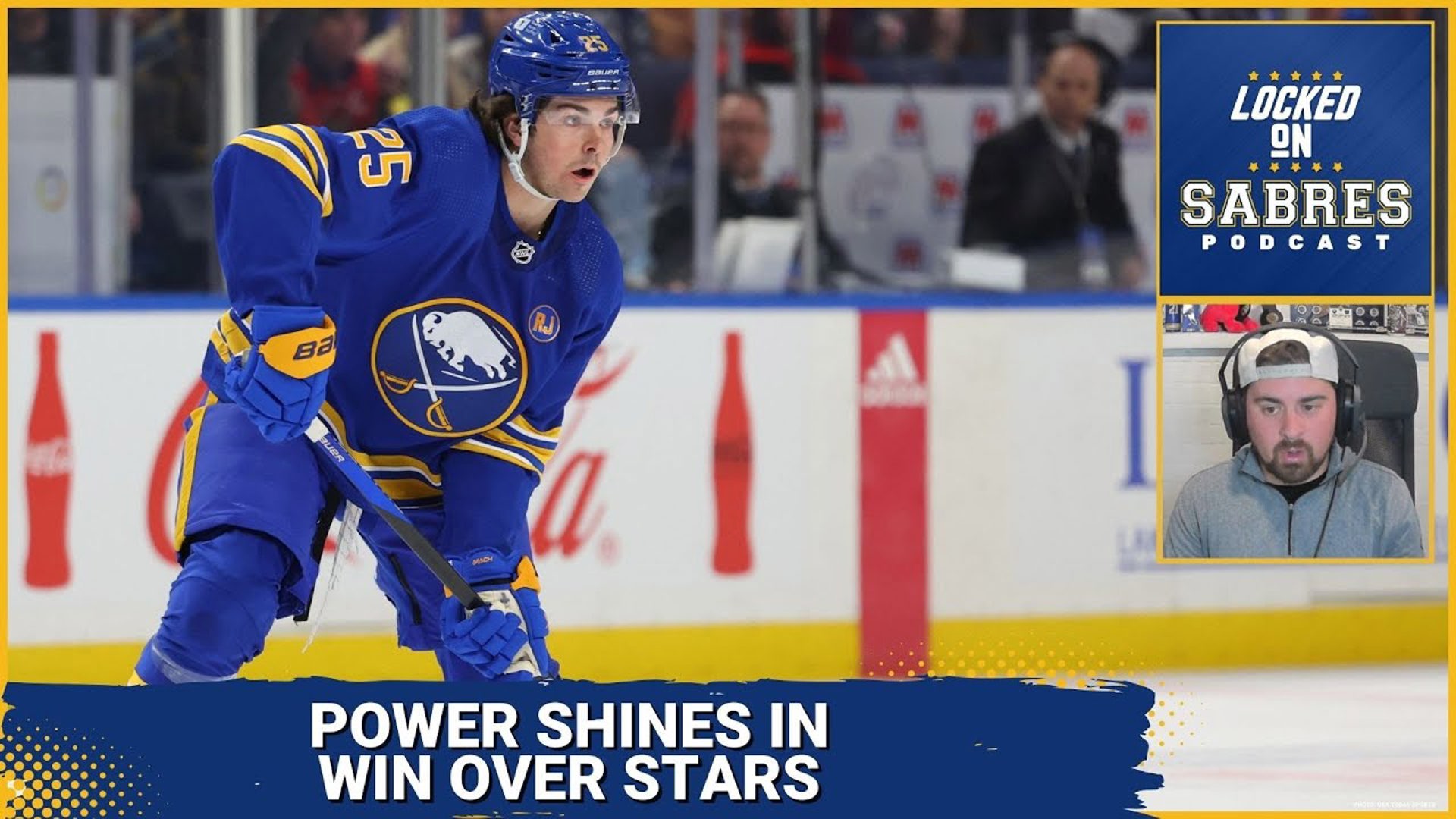 Owen Power shines in Sabres win over the Stars