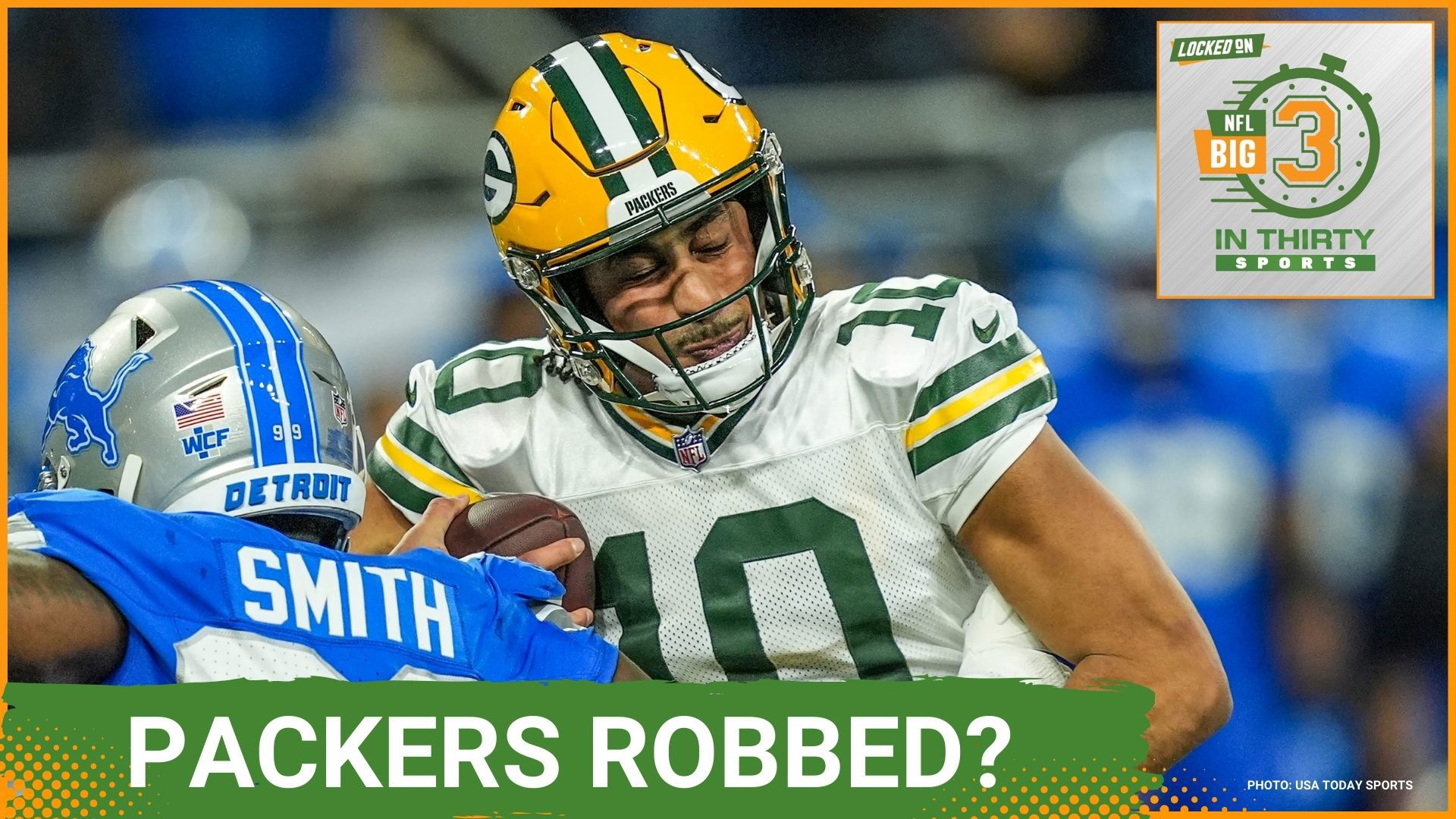 The Lions beat the Packers, but did the refs rob Green Bay? The Chargers have a secret weapon as they prepare to face the Chiefs.