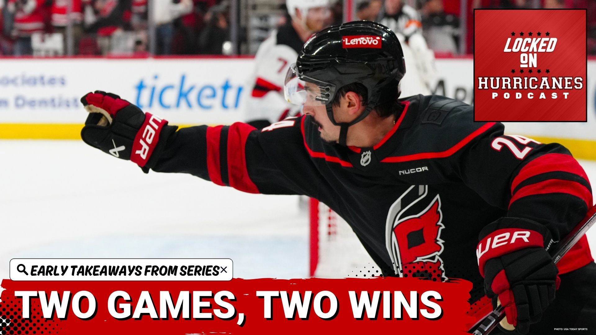 It's a Thursday Edition of Locked On Hurricanes as we look at what's stood out in the first two games of the Round 1 matchup for the Carolina Hurricanes.