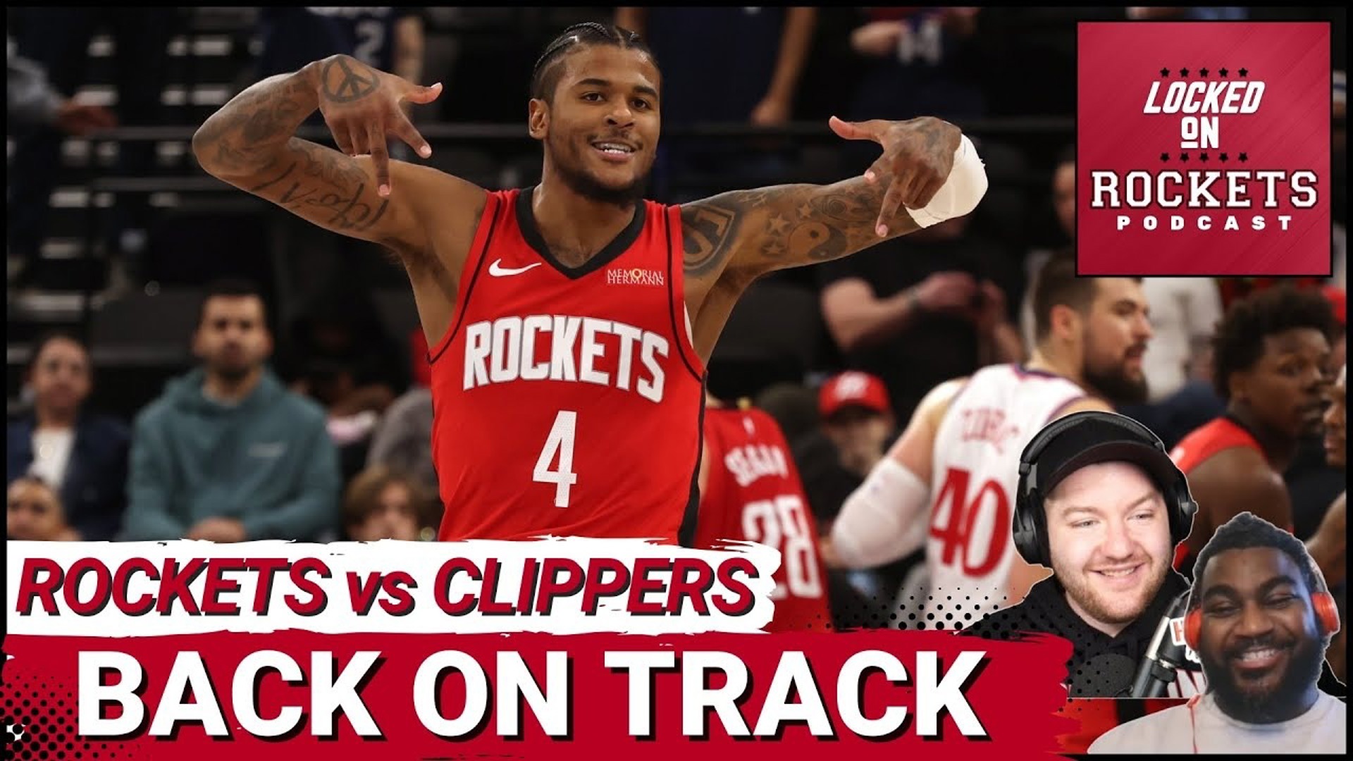 Jalen Green Drops 31 & Amen Thompson Shines As Houston Rockets Get Back On Track Vs LA Clippers