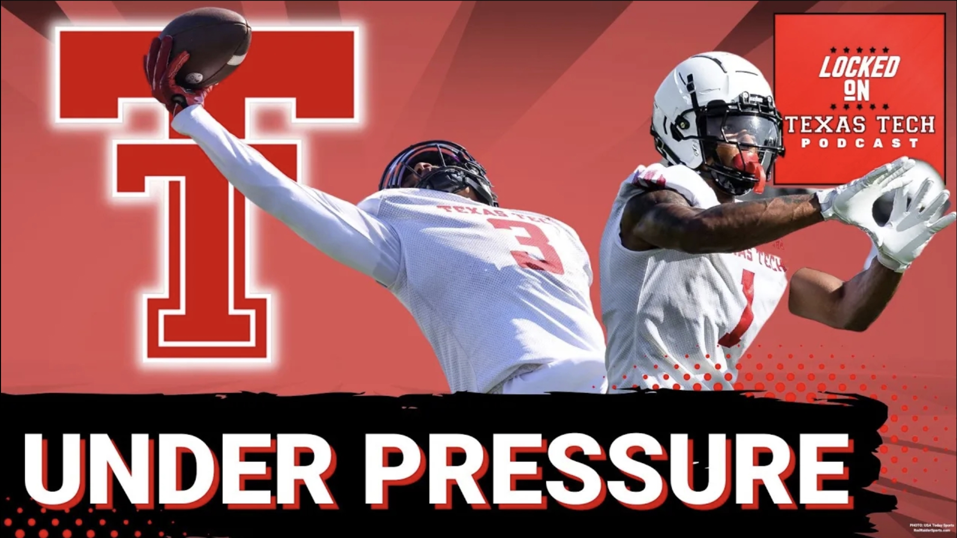 Today from Lubbock, TX, on Locked On Texas Tech:

- Juice under pressure?
- pass game priority
- what makes Josh Kelly special