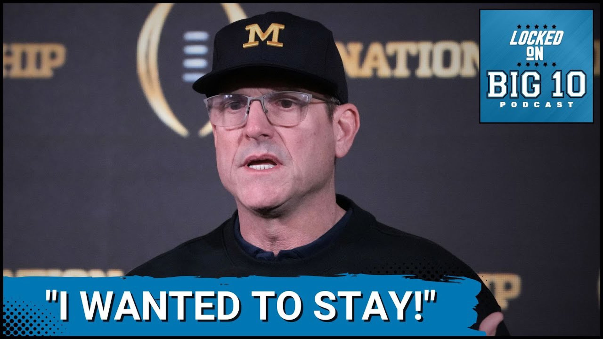 Former Michigan football coach Jim Harbaugh really wanted to stay at Michigan according to a brand new book about him.