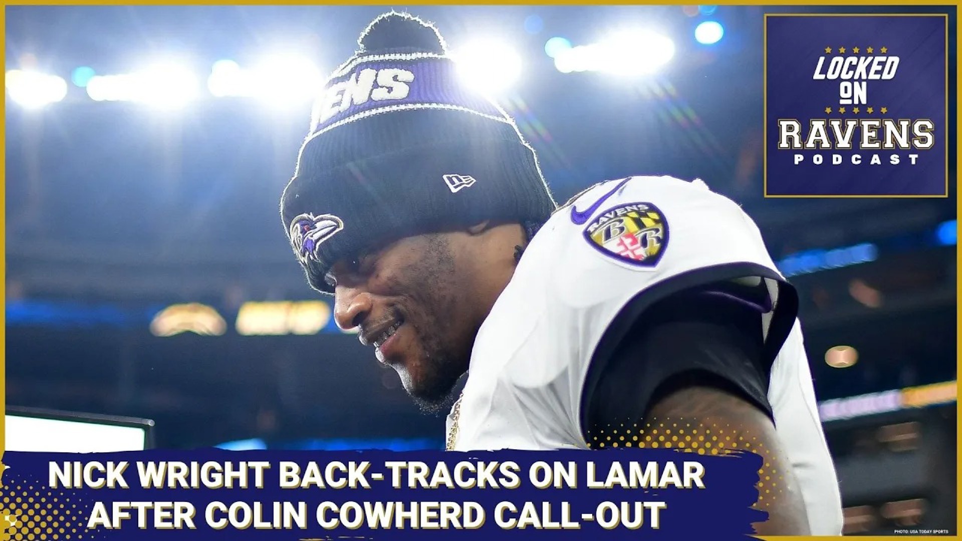 We look at Colin Cowherd defending Lamar Jackson and the Baltimore Ravens by going off on Nick Wright and false narratives with Sam Njoku.