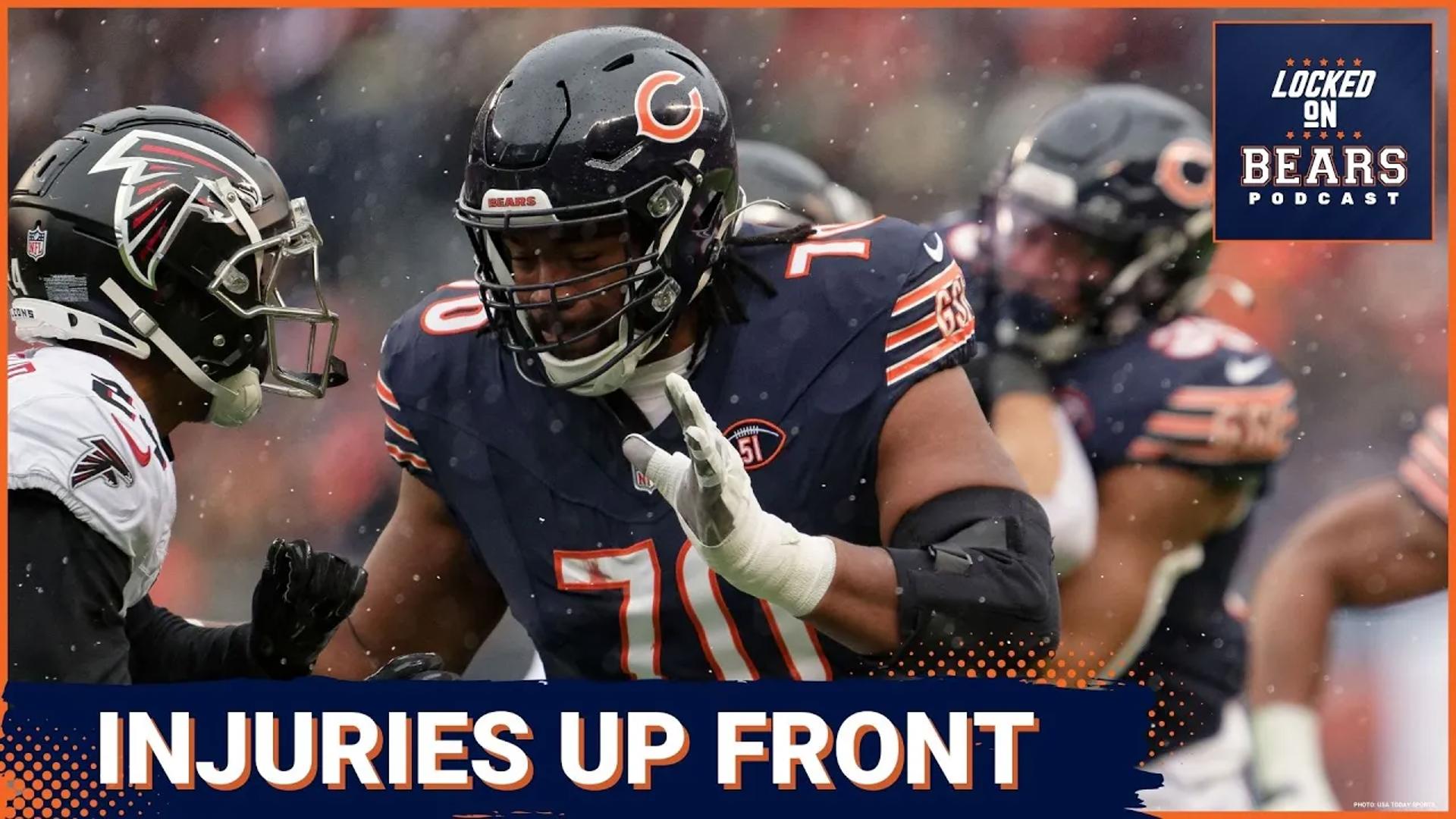 Chicago Bears Offensive Line Injuries Will Shape Offseason Plan To 