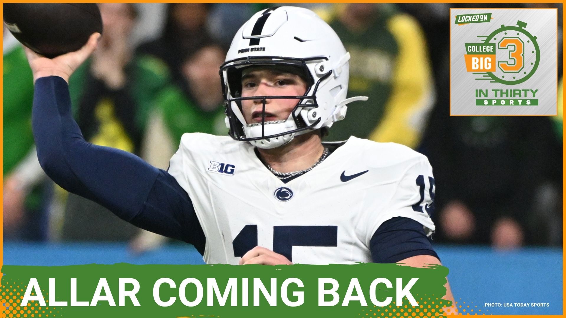 Drew Allar will return to Penn State and Mike Vick could coach Norfolk State. Utah gets QB Isaac Wilson back for next season.