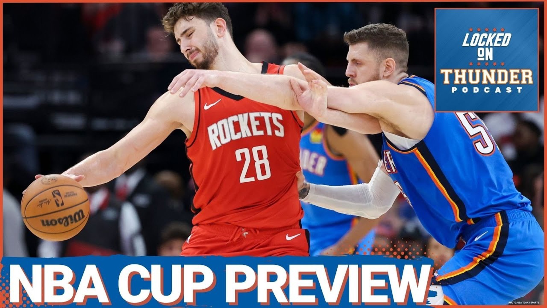 Can the Oklahoma City Thunder's rising star, Shai Gilgeous-Alexander, lead his team to victory in the NBA Cup semifinals against the Houston Rockets?