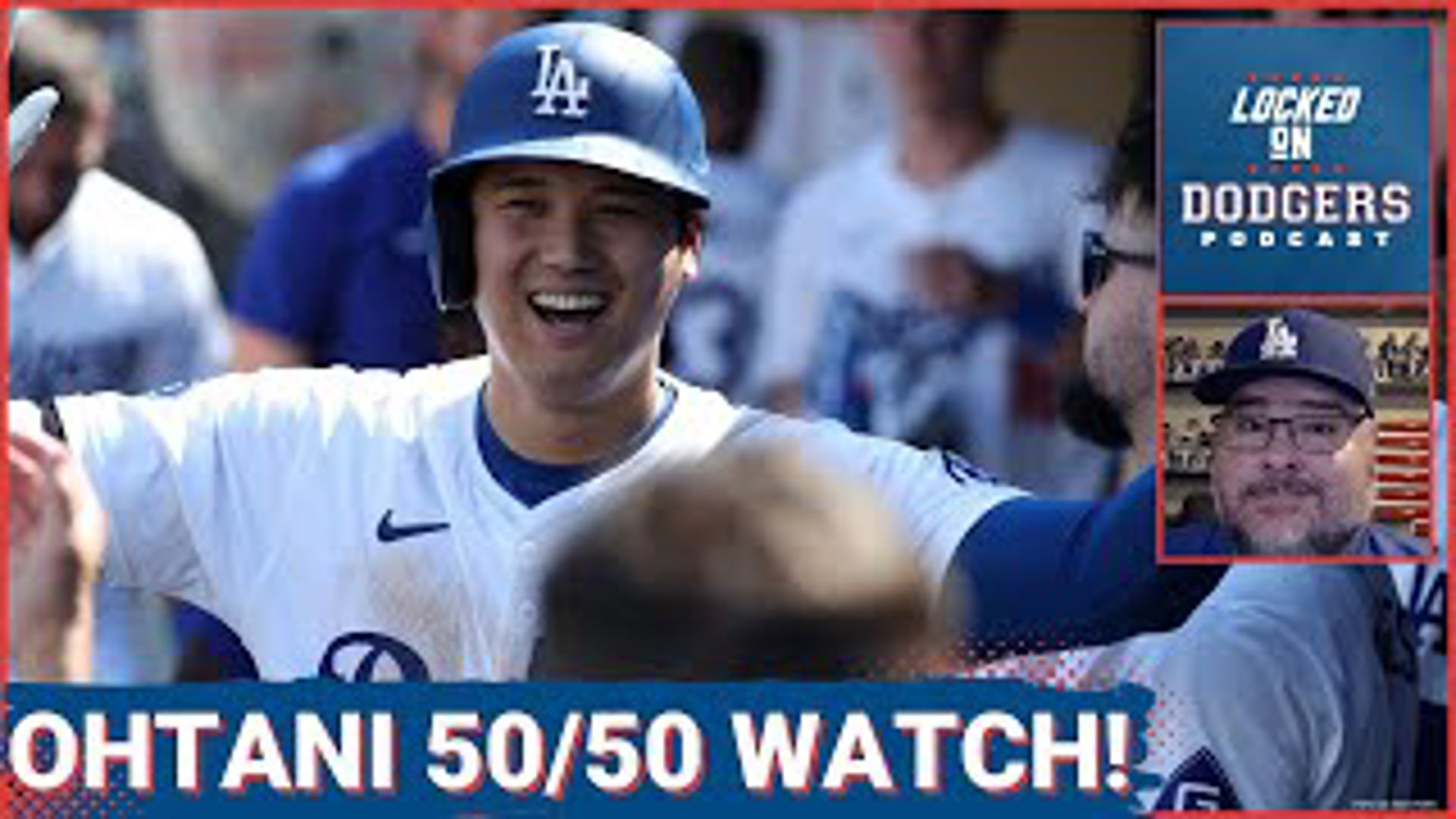 The Los Angeles Dodgers won two out of three against the Cleveland Guardians this weekend, and we are officially on 50/50 watch for Shohei Ohtani.