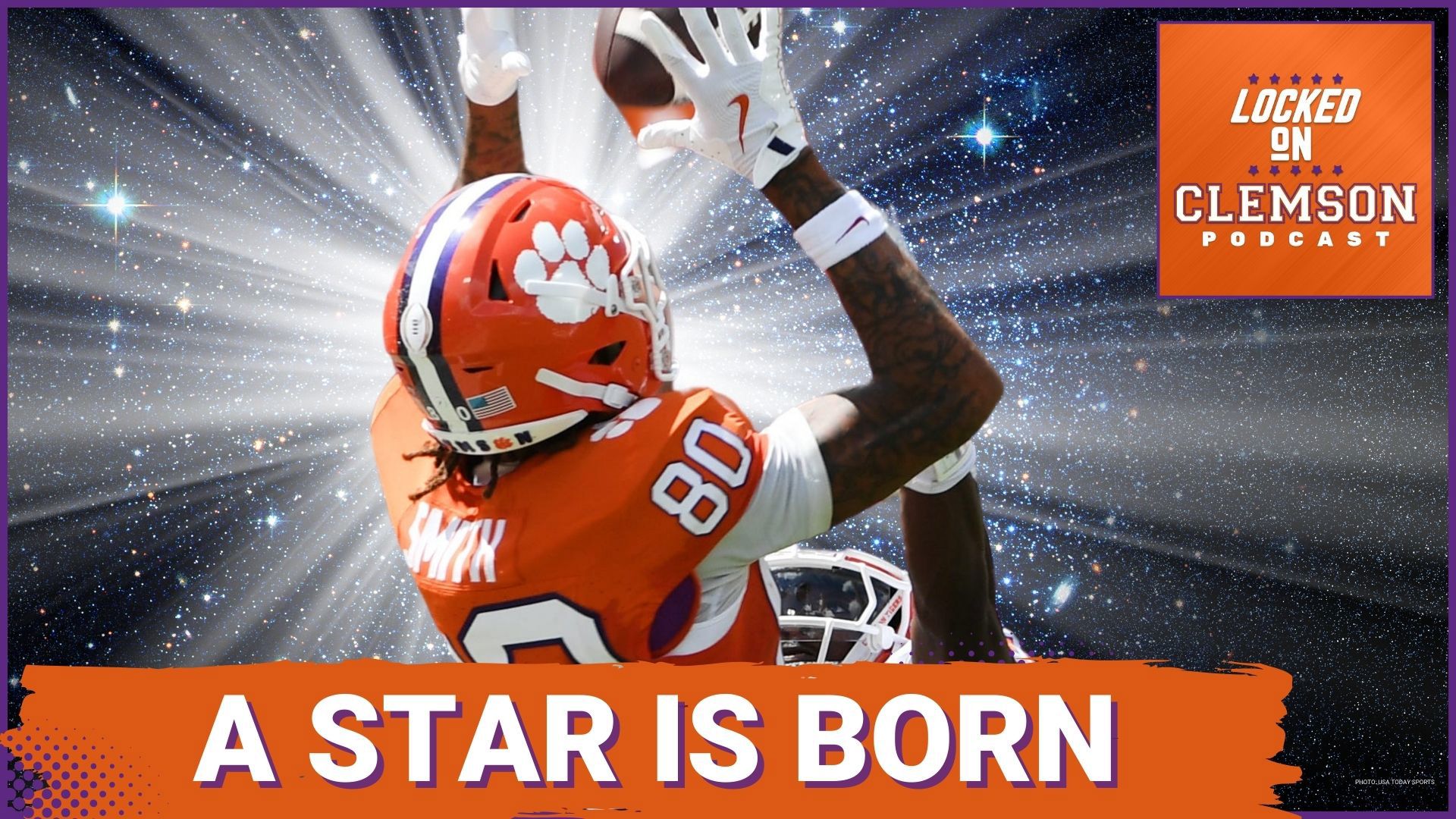 Tristan Smith stole the show in Death Valley with 137 yards and a 72-yard touchdown in his Clemson debut.