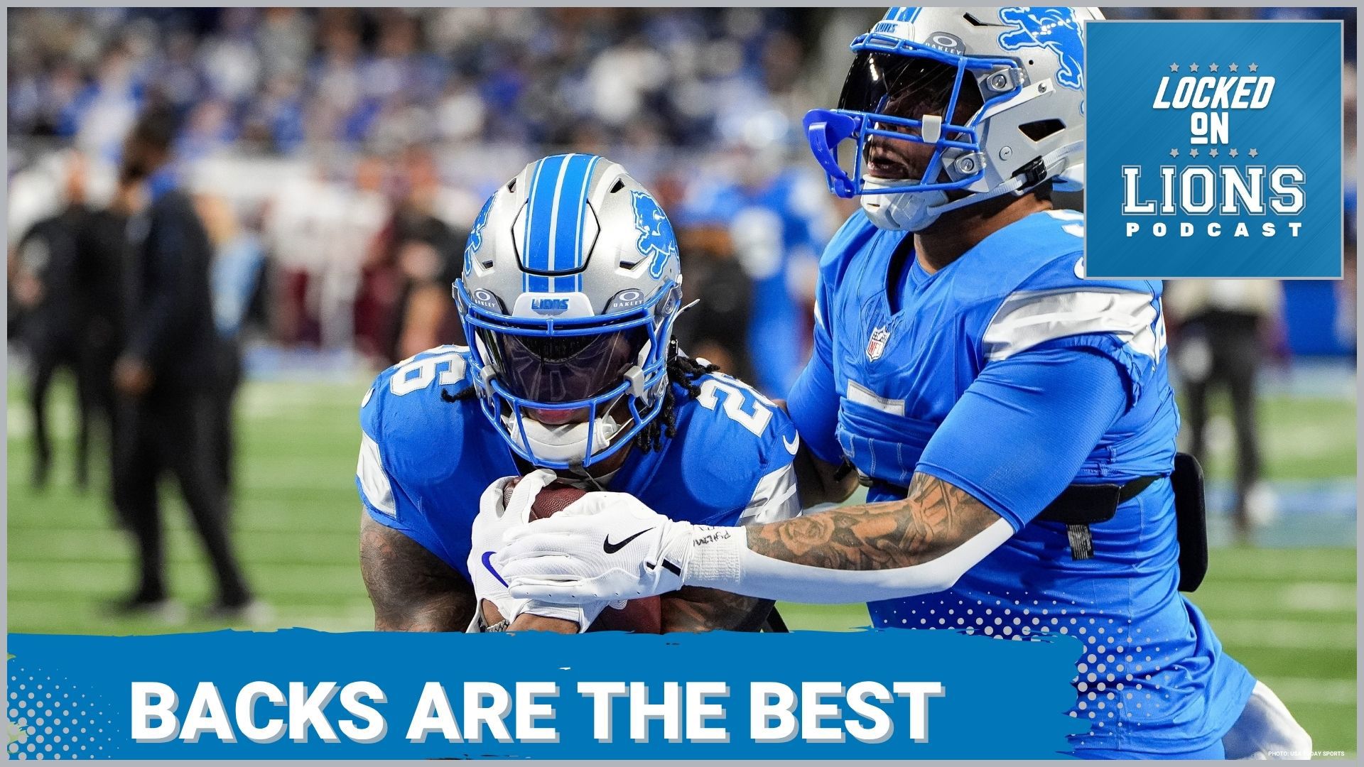 It is always cool to see Jahmyr Gibbs, David Montgomery, and the entire Running Back room get recognition.