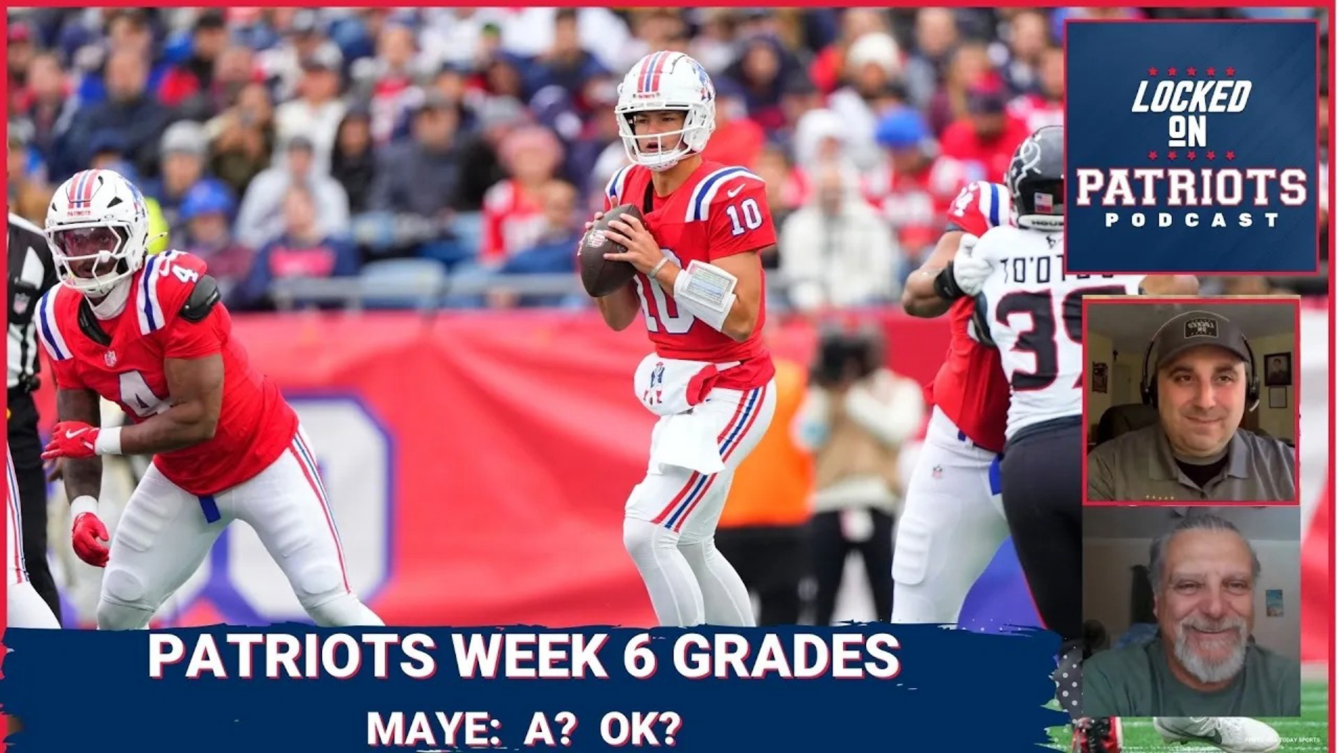 New England Patriots Week 6 Grades Drake Maye, Defense, DeMario