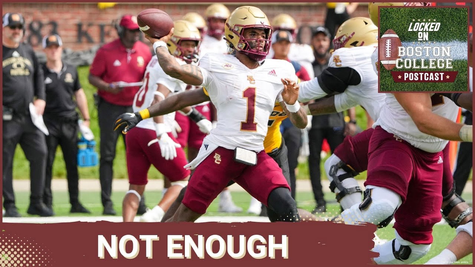 Boston College came out strong, but a pair of interceptions from Thomas Castellanos, along with defense struggling leads to Bill O'Brien's first loss.