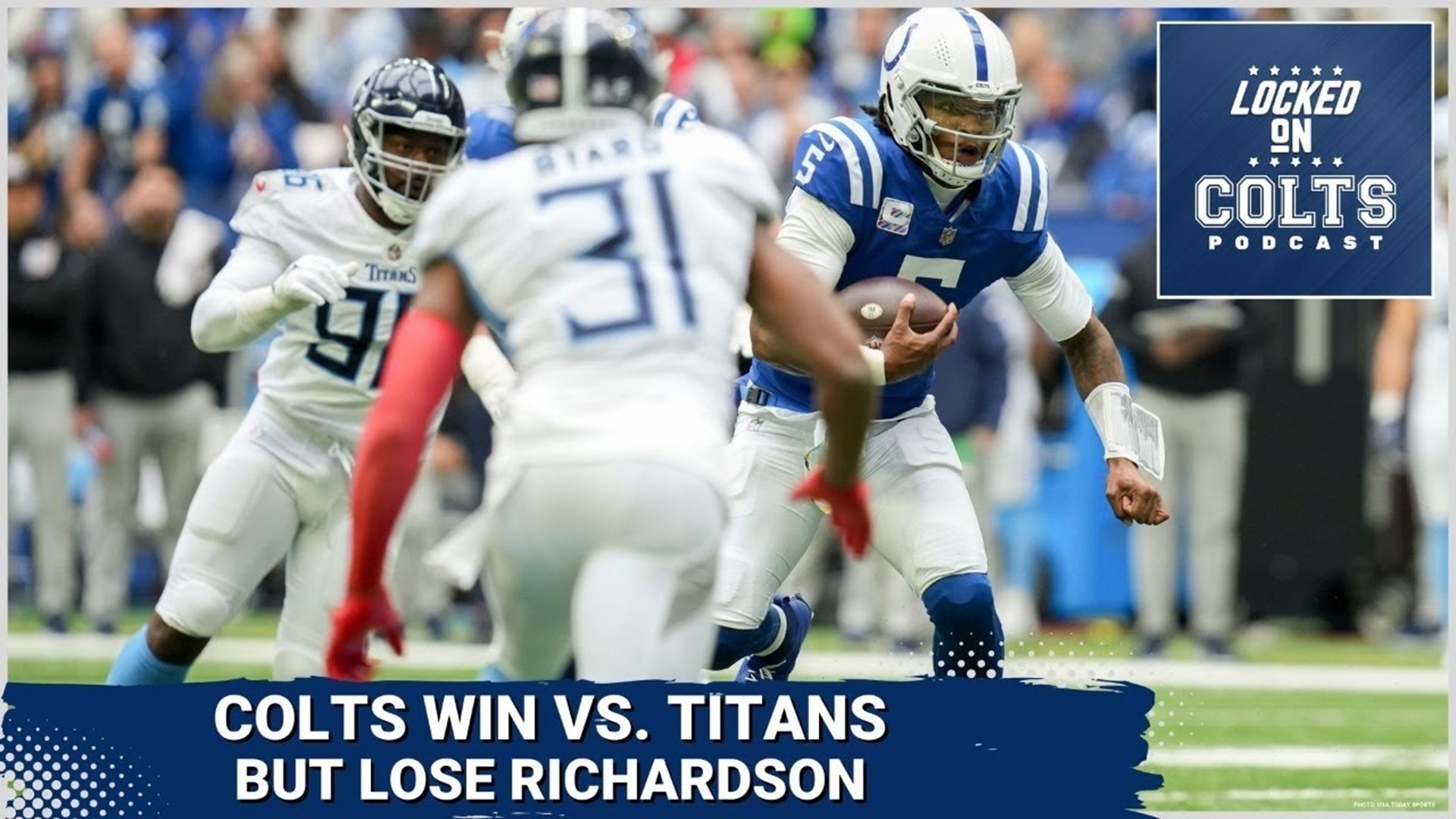 Who won the Titans vs Colts game