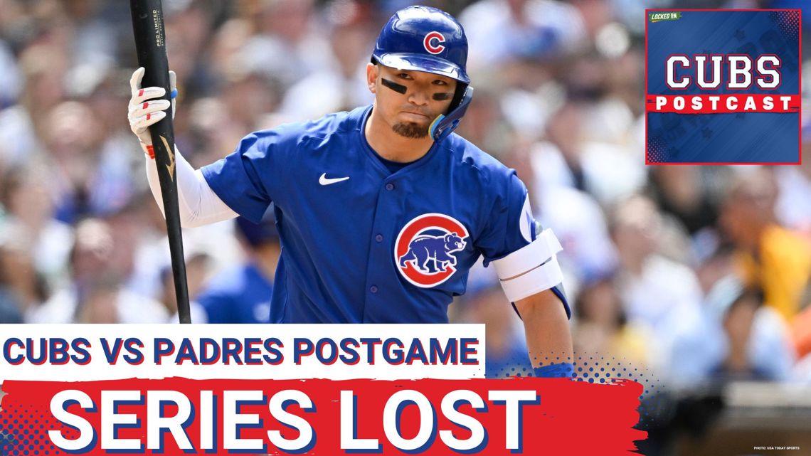 The Chicago Cubs LOSE series vs Padres because of walks and missed