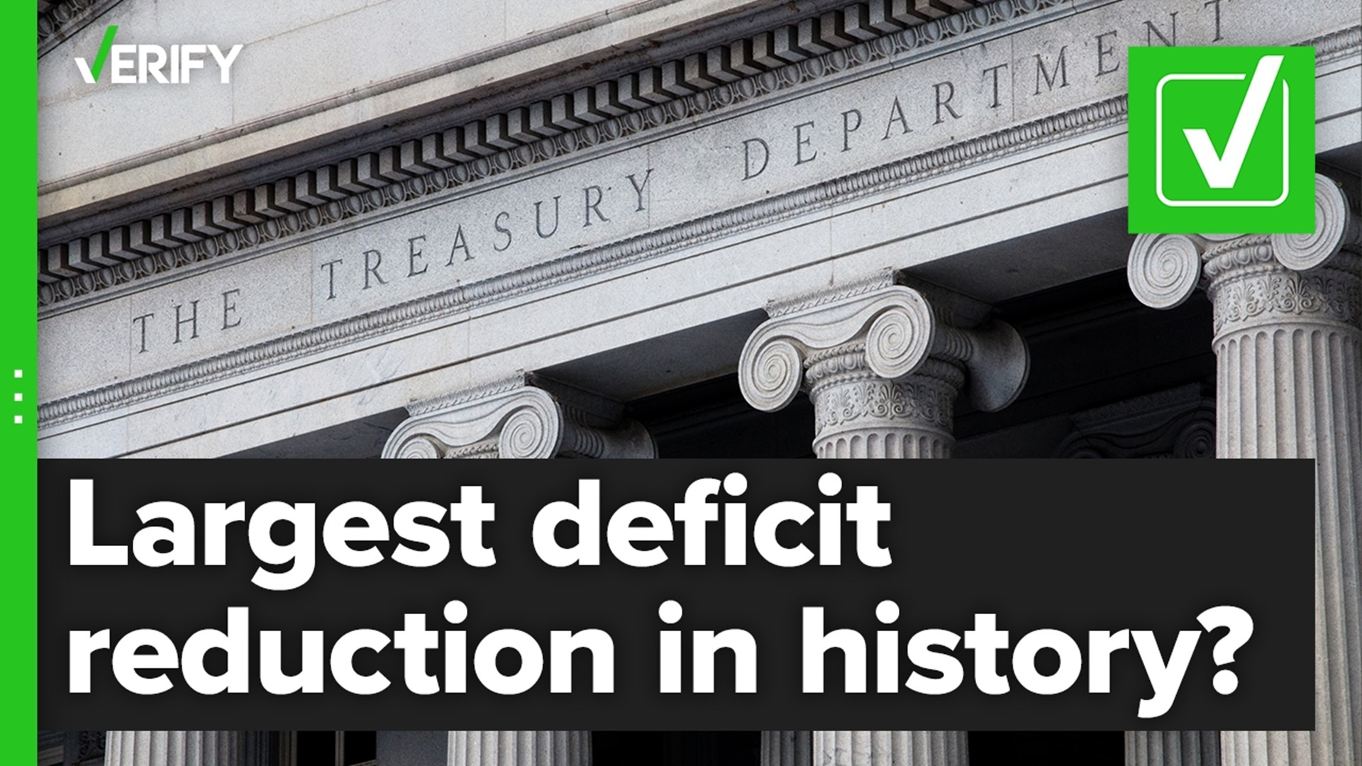 President Biden projected the federal budget deficit will decrease by more than a trillion dollars in 2022. If it does, that would set a record.