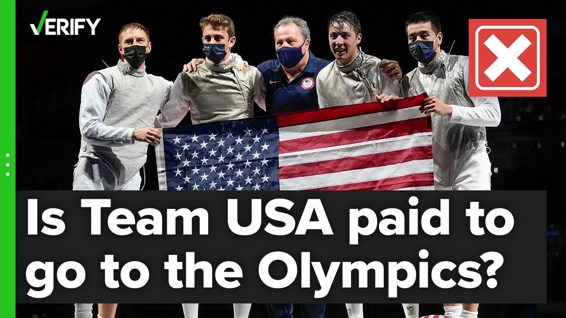 Do athletes get paid to go to the Olympics? The VERIFY team confirms this is false.