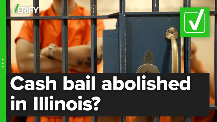 Yes, an Illinois law eliminates cash bail, but some people will still be detained before trial