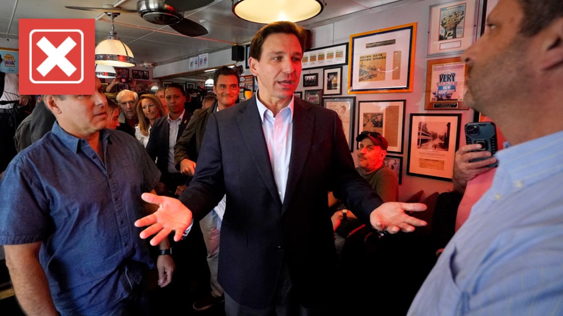 DeSantis’ claim that there hasn’t been a ‘single book banned in Florida’ isn’t true