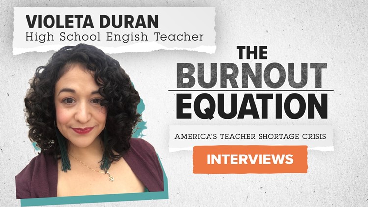 The Burnout Equation: A conversation with high school teacher Violeta Duran | Part One