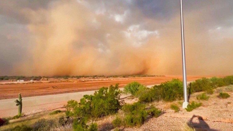 Massive Dust Storm Covered Arizona, Downed Power Lines and Started Fires