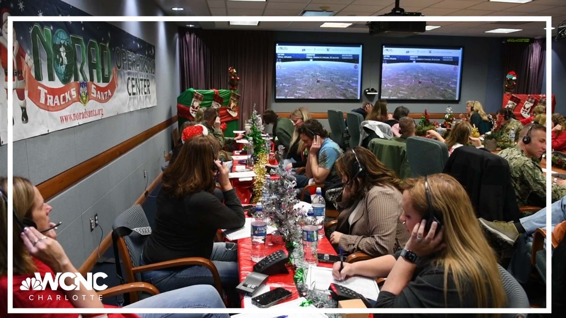 Since 1955, the North American Aerospace Defense Command has been tracking Santa's journey on Christmas Eve.