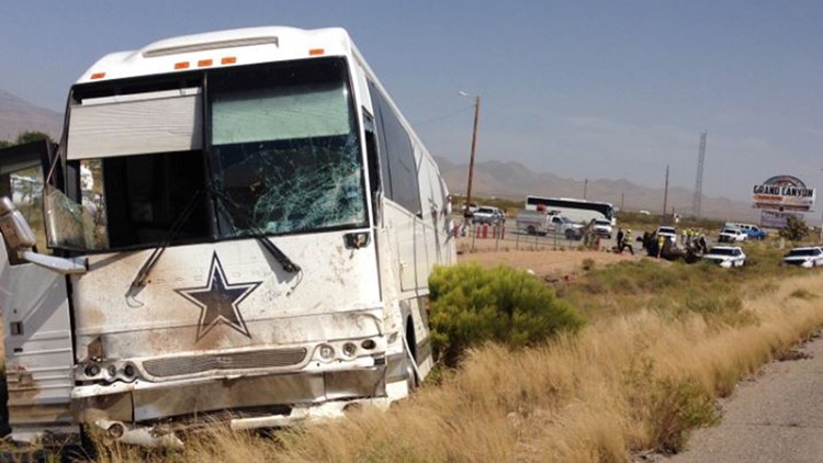 Dallas Cowboys bus involved in fatal crash in Arizona