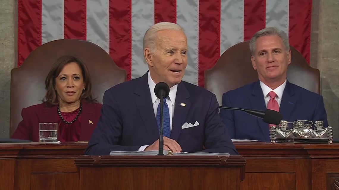 State of the Union gets testy as Biden calls on Congress to raise debt limit
