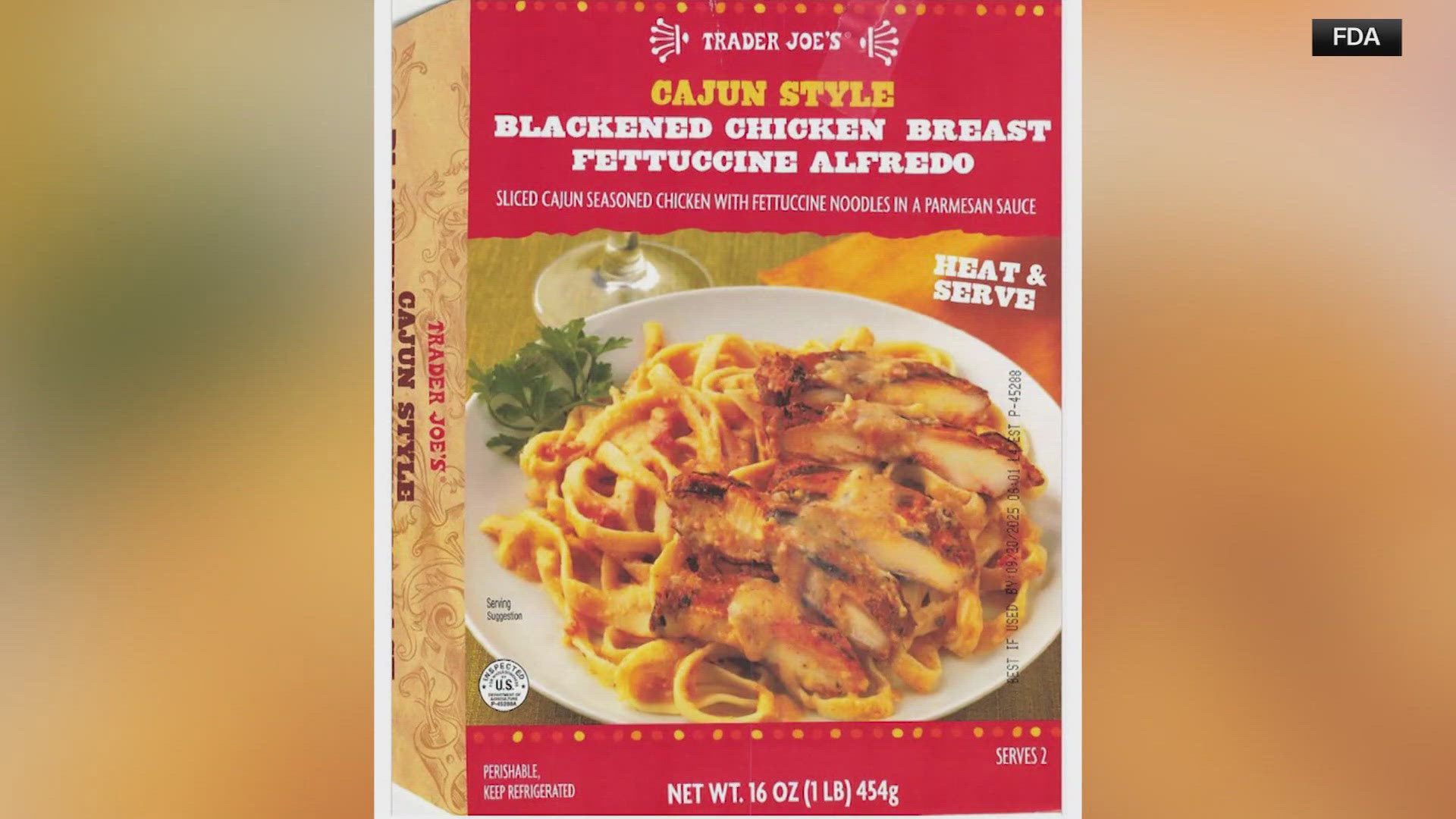 The meals have sickened several people. 