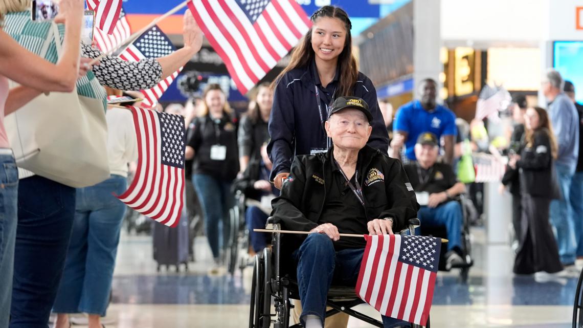 World War II vets take off to France for DDay 80th anniversary