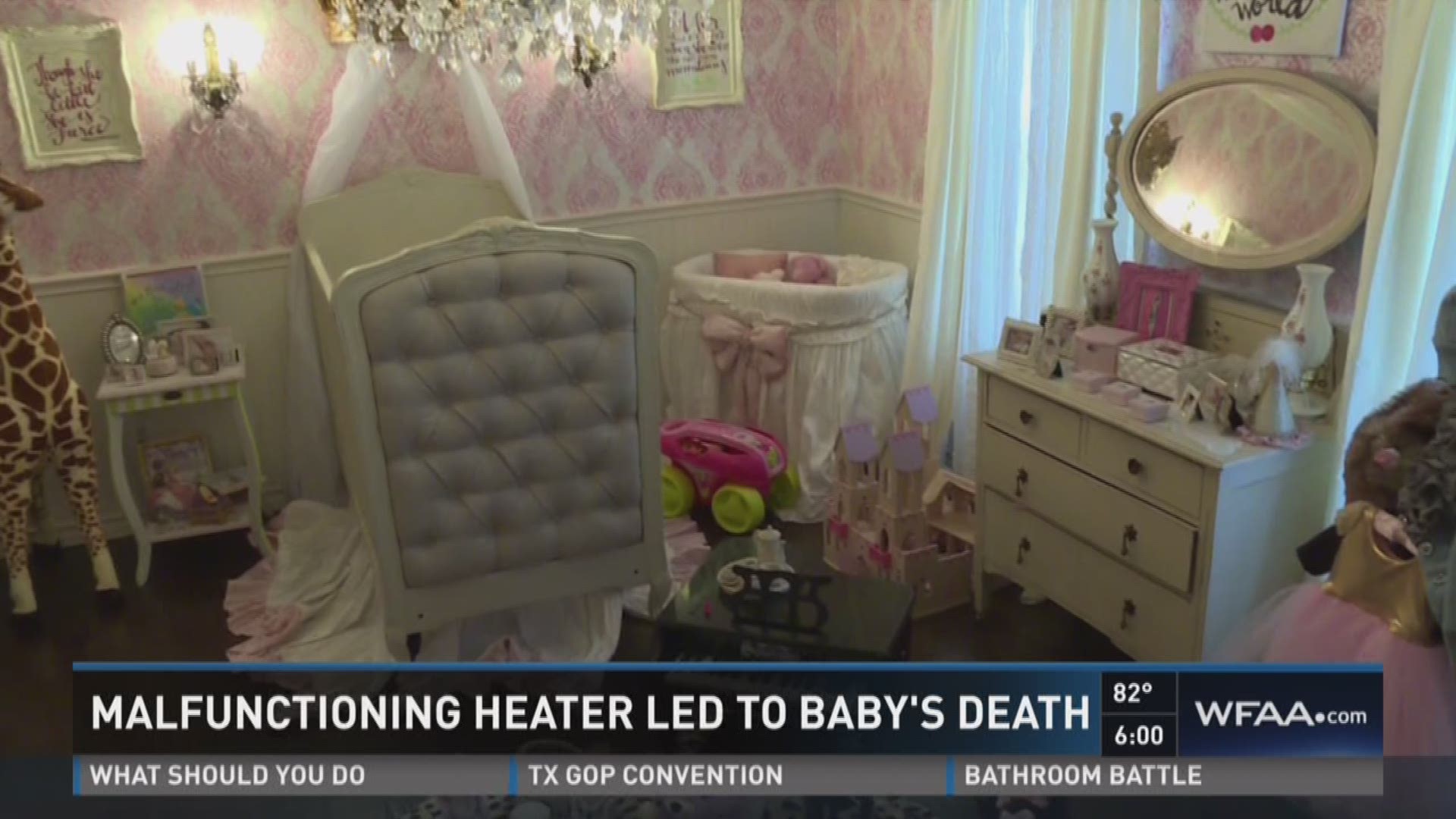 Malfunctioning heater led to baby's death