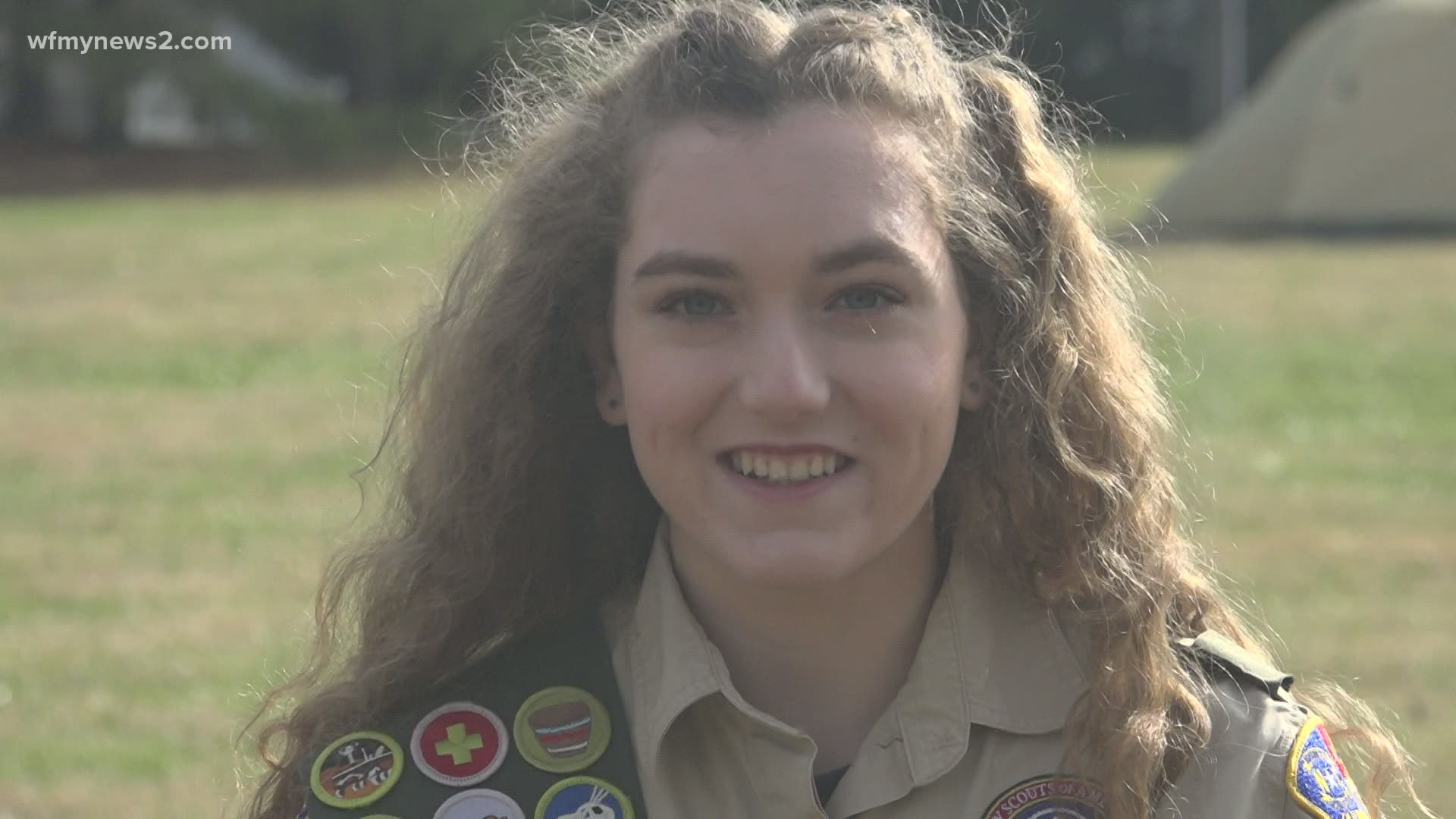 3 girls from the Triad are part of the inaugural class to become Eagle Scouts, and now they're sharing their message for young girls around the country.