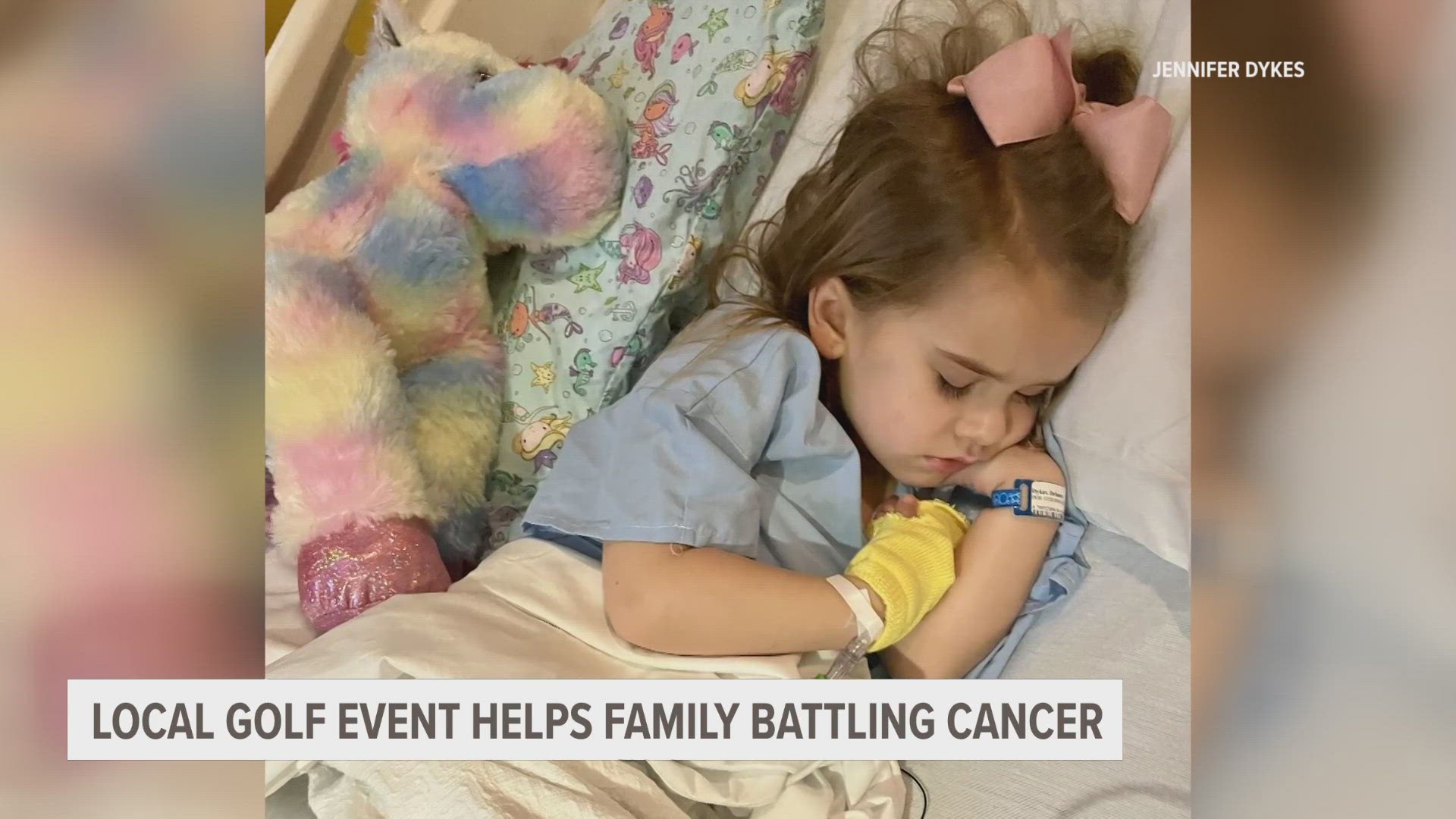 A Houston County family shares their daughter's story of her fight against a rare brain tumor and the community that supported them.