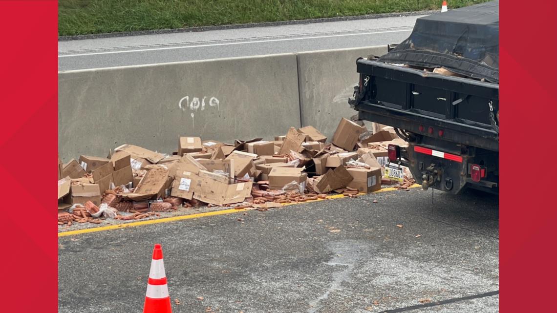 I-83 closed in both directions in York County after truck spills hot ...