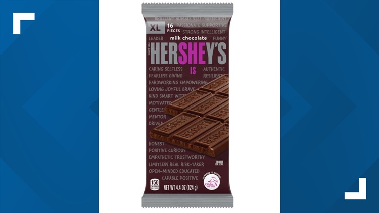 Hershey's celebrates Women's History Month by bringing back SHE bars