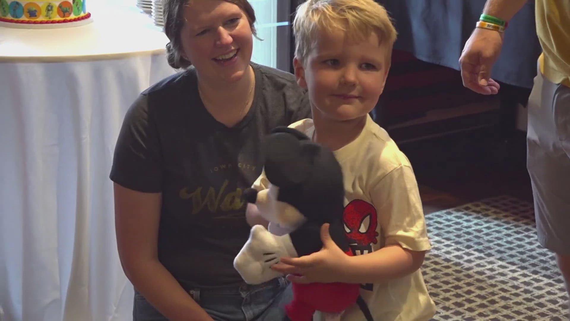 Mason Cappaert was diagnosed with leukemia at the age of four, and in 2023 was declared in remission. Now he's turning the corner on cancer with a magical trip.