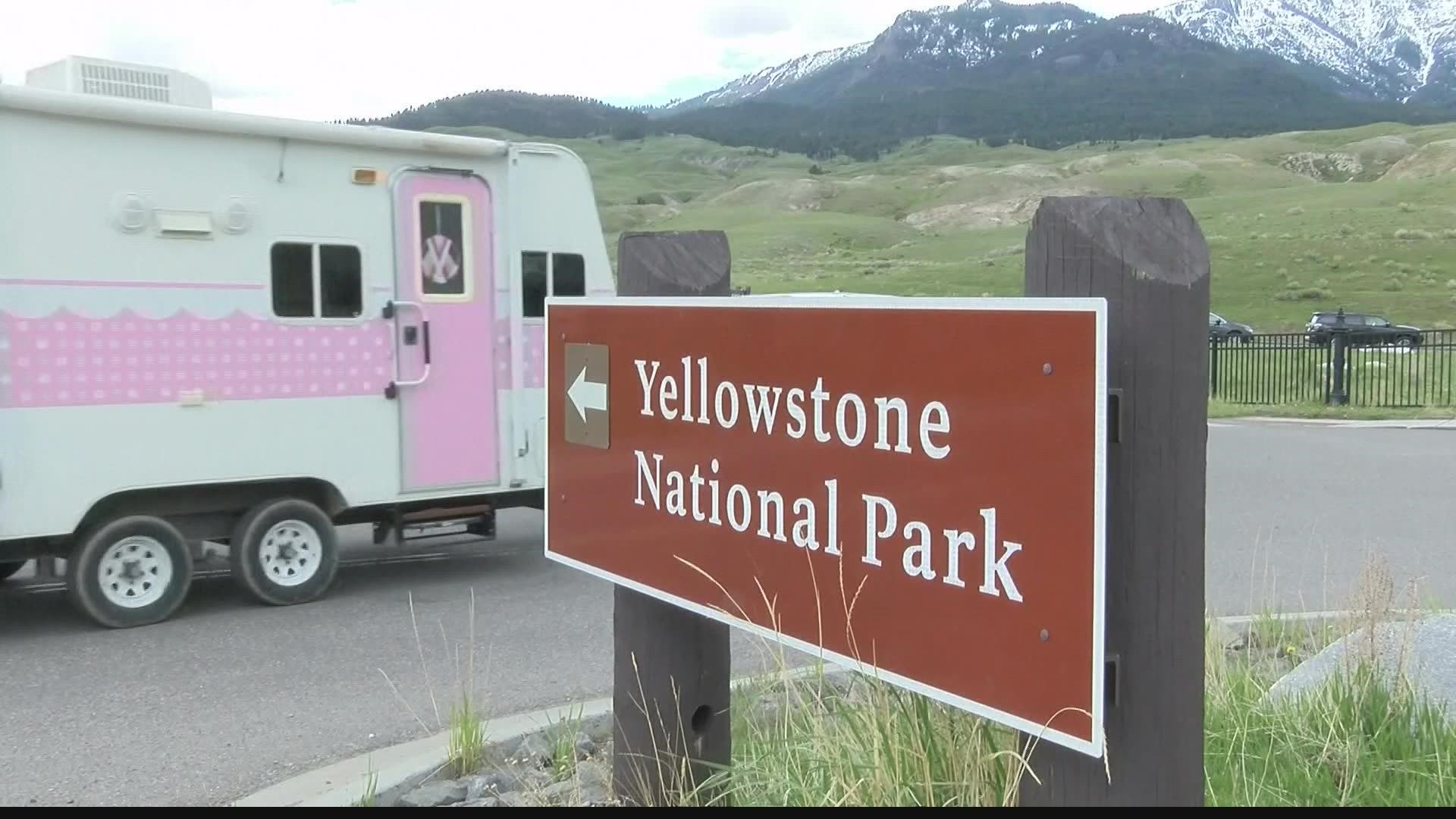 Some of the key attractions at America’s first national park will again be viewable, but the northern half of the park will be closed until at least early July.