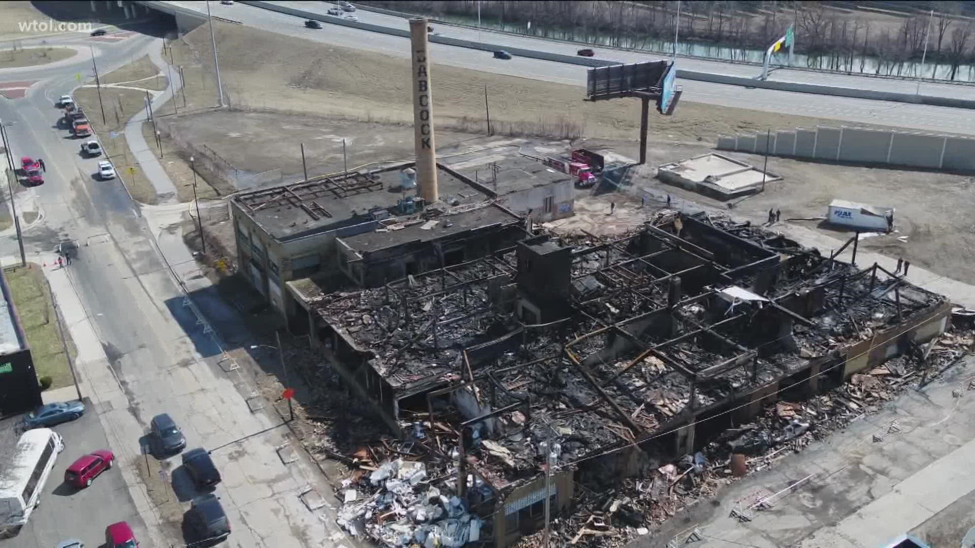 Information leading to the arrest and conviction of a suspect is eligible for a $5,000 reward under the Ohio Blue Ribbon Arson Program.