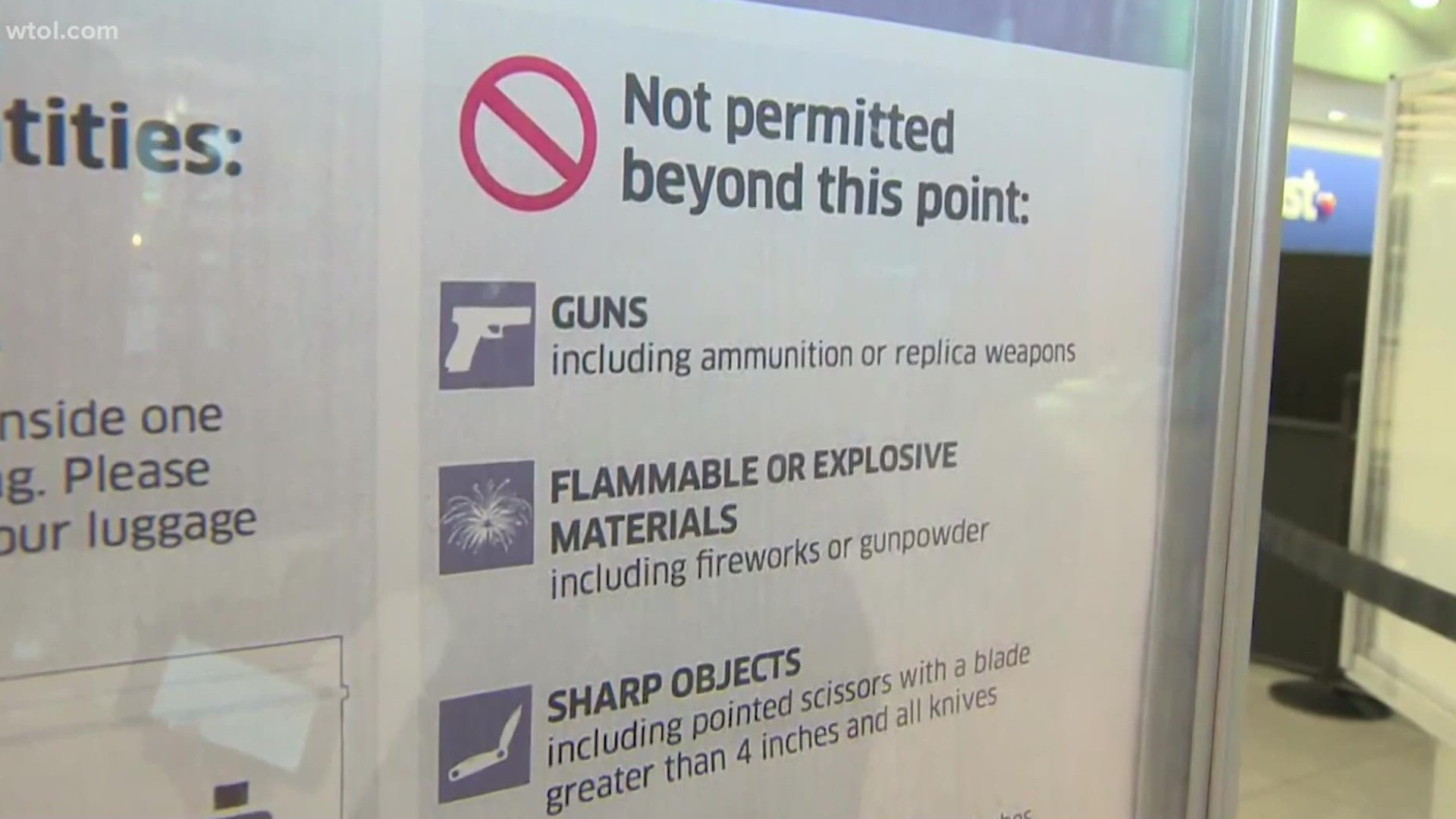 The Transportation Security Administration reports over 4,600 guns were confiscated at checkpoints in the first 10 months of 2021, a majority of which were loaded.