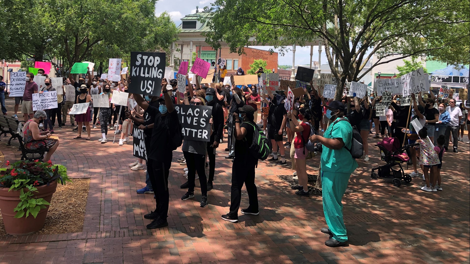 Atlanta protests night six live coverage